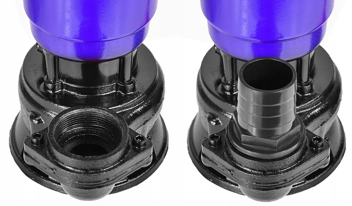 POMPA WODY CZYSTEJ SZAMBA BRUDNEJ Z ROZDRABNIACZEM ZATAPIALNA WĄŻ 20M