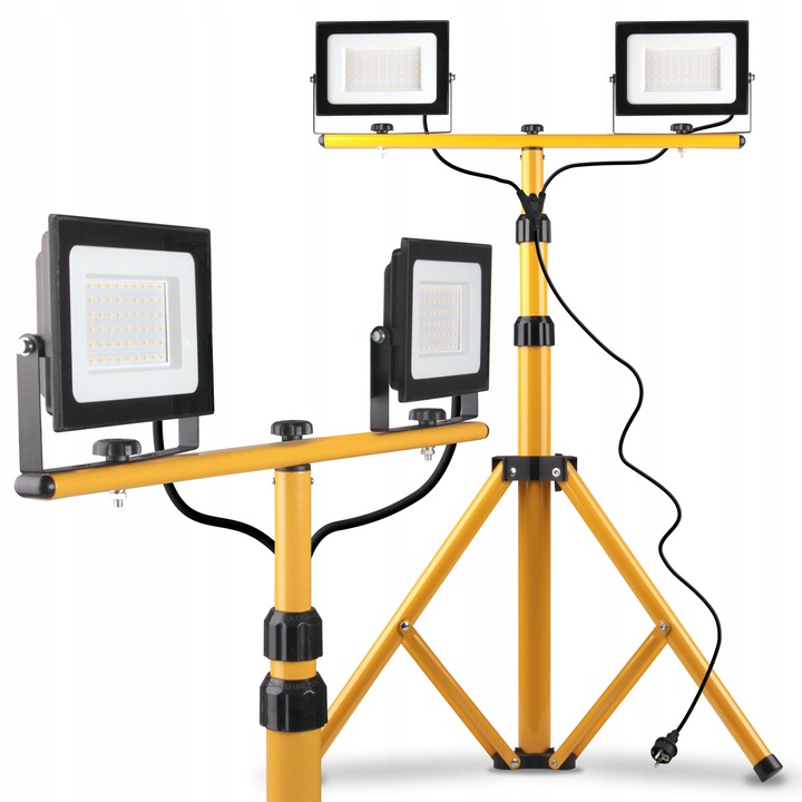 HALOGEN LED STATYW budowlany roboczy naświetlacz