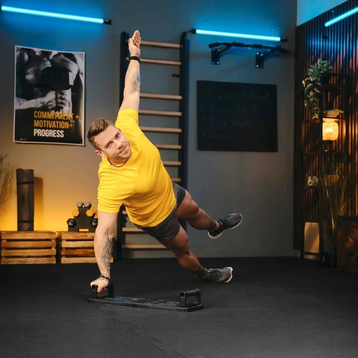 Uchwyty deska wielofunkcyjna do pompek ćwiczeń push up pompki Trex