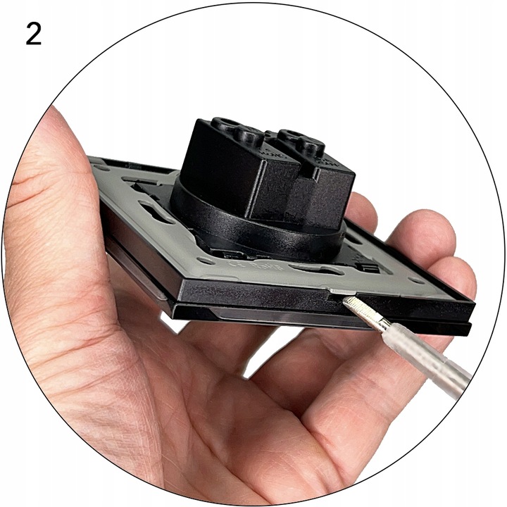 Gniazdo Gniazdko z Bolcem Podwójne Szklane z Uziemieniem Szkło MIUUN