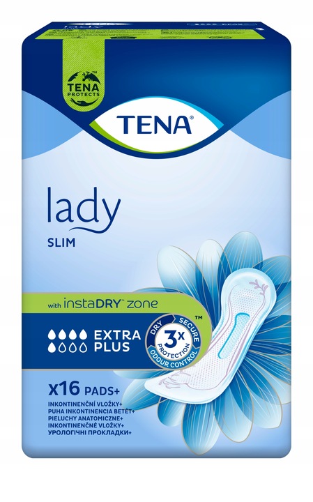 Podpaski urologiczne na nietrzymanie moczu TENA Lady Slim Extra+