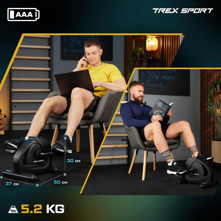 Rower stacjonarny mini rowerek treningowy do rąk i nóg rotor 2w1 Trex