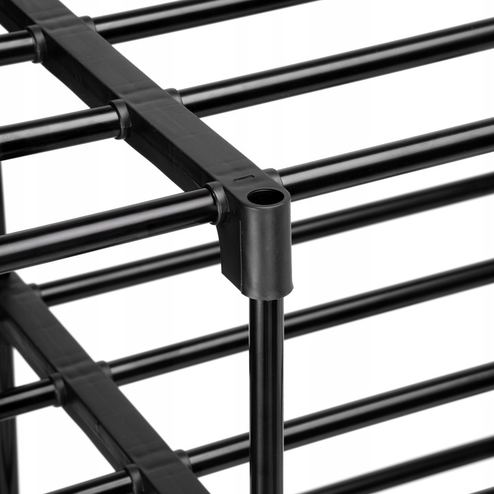 STOJAK NA BUTY OBUWIE REGAŁ PÓŁKA WYSOKA WĄSKA DUŻA MODUŁOWA 10 POZIOMÓW