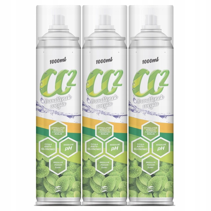 Plantis BUTLA CO2 1000ml x 3 sztuki uzupełnienie