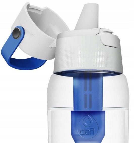 DAFI SOLID Butelka filtrująca z wkładem filtrującym kolor Szafirowy