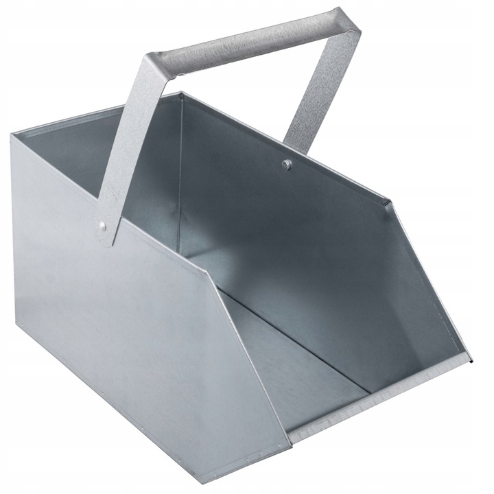 WĘGLARKA POJEMNIK NA WĘGIEL POPIÓŁ OCYNK DUŻA + Łopatka do węgla