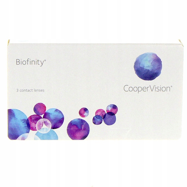 Soczewki Biofinity 3 szt. - miesięczne