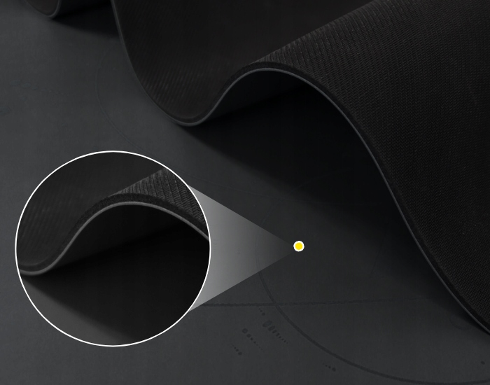 MATA PREMIUM DO JOGI ĆWICZEŃ CIĘŻKA KAUCZUK PU WZÓR KSIĘŻYCA ANTYPOŚLIZGOWA