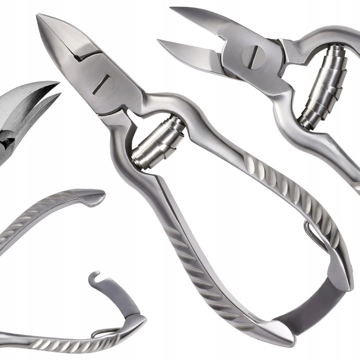 Cęgi Podologiczne do Grubych Paznokci Profesjonalne Mocne Obcinacz Pedicure