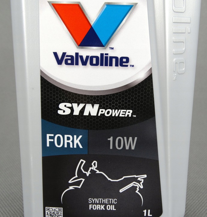 VALVOLINE SYNPOWER FORK OIL 10W /OLEJ HYDRAULICZNY DO ZAWIESZENIA MOTOCYKLI