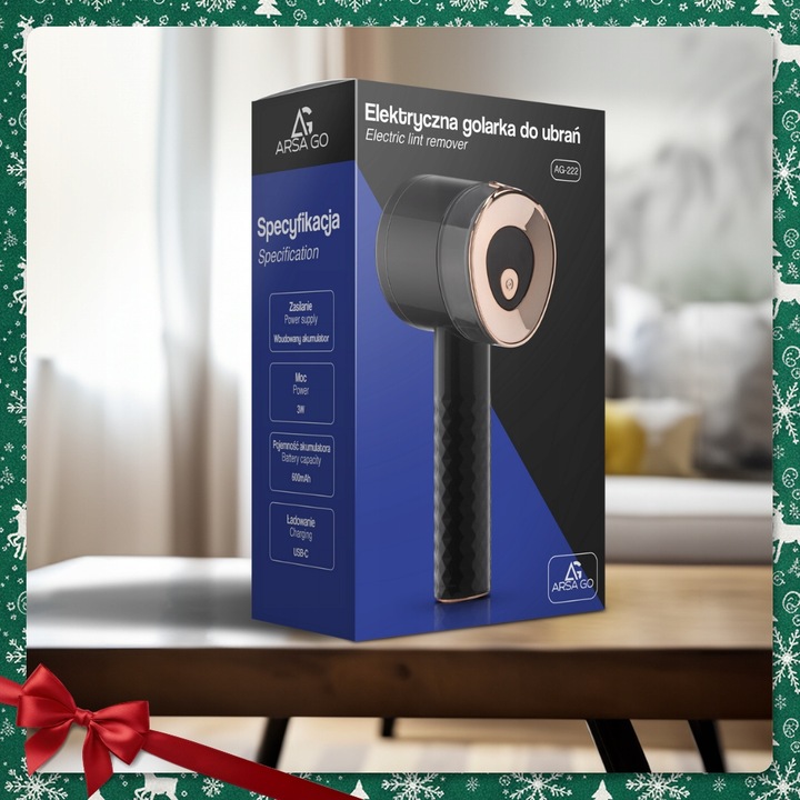 GOLARKA DO UBRAŃ MOCNA AKUMULATOROWA WSKAŹNIK BATERII EKRAN 6 OSTRZY