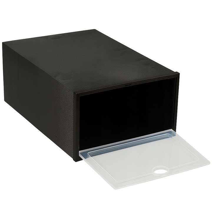 ZESTAW 10X ORGANIZER PUDEŁKA NA BUTY Z KLAPĄ SZAFKA REGAŁ DO SZAFY