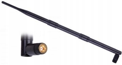 ANTENA 12dBi ROUTER LTE HUAWEI RP-SMA do kamery falownika DOOKÓLNA z kablem