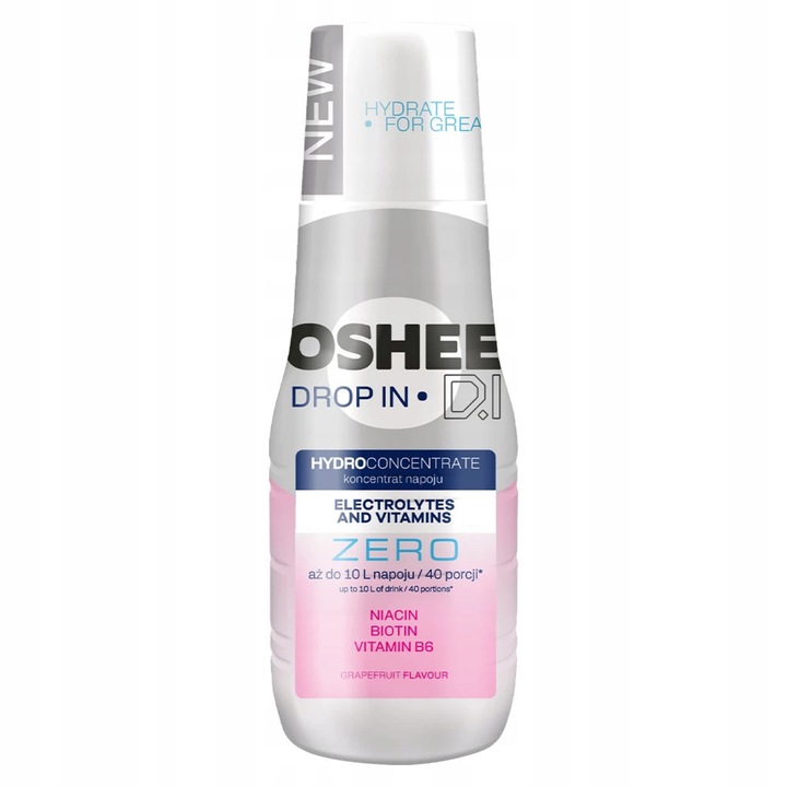 Koncentrat OSHEE Drop In ZERO Bez Cukru Grejpfrut - Vitamin Water 500