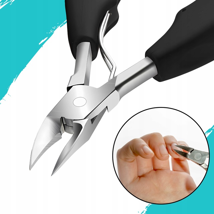 OBCINACZKI DO PAZNOKCI GRUBYCH DUŻY OBCINACZ DLA SENIORÓW CĄŻKI