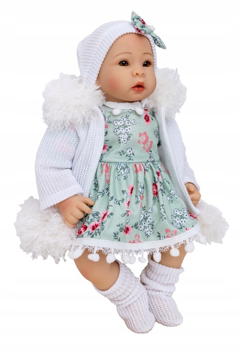 Lalka Bobas JAK ŻYWA INTERAKTYWNA REALISTYCZNA mówi i śpiewa ZESTAW XXL