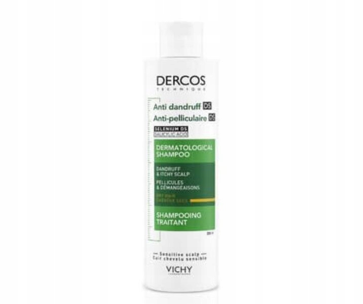 Vichy Dercos Anti-Dandruff szampon przeciwłupieżowy do włosów suchych 200ml
