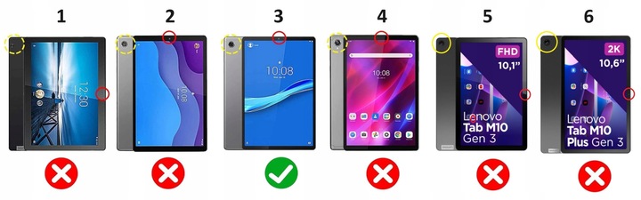 SZKŁO HARTOWANE do Lenovo Tab M10 Plus 10.3 X606