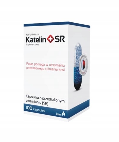 Katelin SR+ Potas O Przedłużonym Uwalnianiu 100 Kapsułek