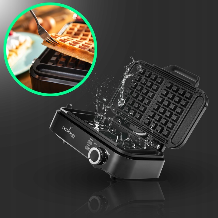 GOFROWNICA NA 2 DUŻE GOFRY REGULACJA TEMPERATURY MOCNA NIEWYCIEKAJĄCA