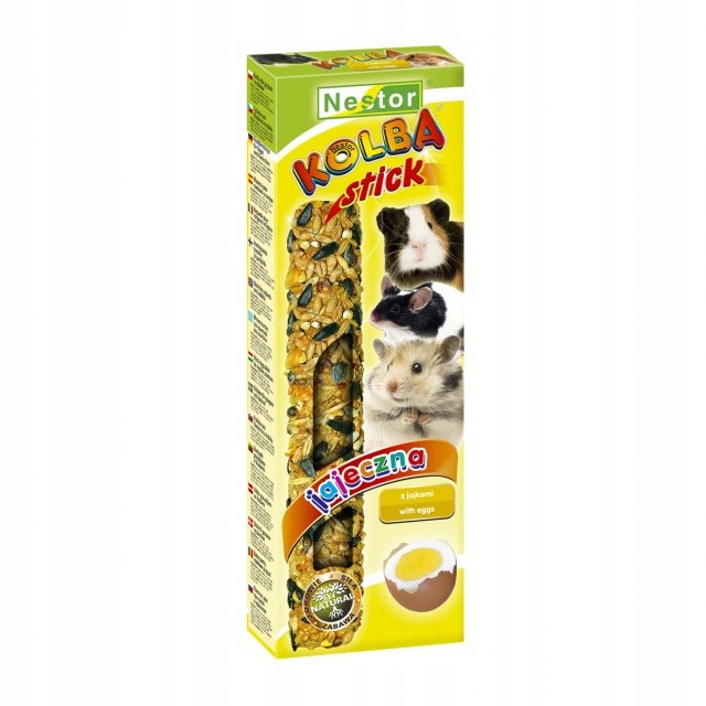 NESTOR Kolby dla gryzoni MIX SMAKÓW 10x 115g