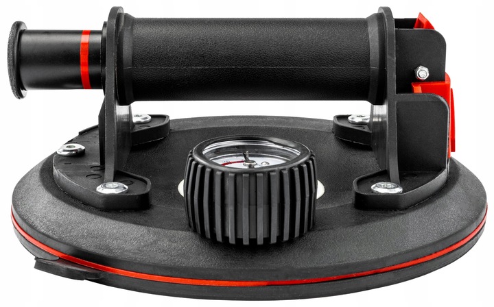 PRZYSSAWKA PRÓŻNIOWA DO PŁYTEK UCHWYT Z POMPKĄ MANOMETREM GLAZURY SZYB