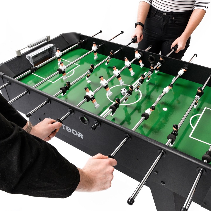 DUŻY STÓŁ DO PIŁKARZYKÓW LEAGUE PIŁKARZYKI METEOR 122x61x80 MDF LAMINAT