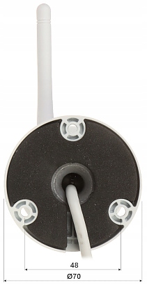 KKamera IP Dahua IPC-HFW1430DS-SAW-0280B 4 Mpx WIFI Wi-Fi