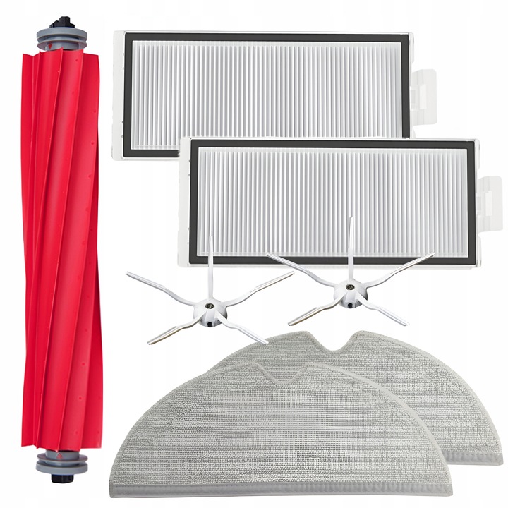 ZESTAW AKCESORIÓW SZCZOTKI FILTRY MOP do XIAOMI ROBOROCK Q7 MAX MAX+