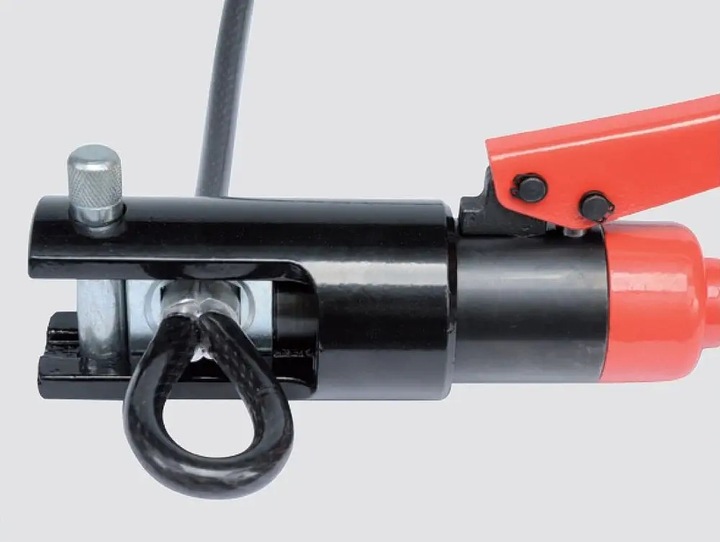 YATO PRASKA RĘCZNA HYDRAULICZNA ZACISKARKA KOŃCÓWEK KABLI LIN 10-120mm2