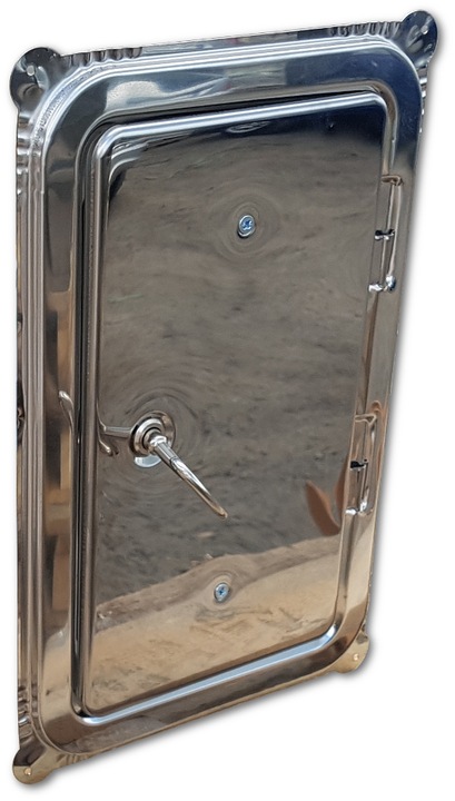 Drzwiczki kominowe do wyczystki 13/26 rewizyjne inox kwas izolowane SCHEIER