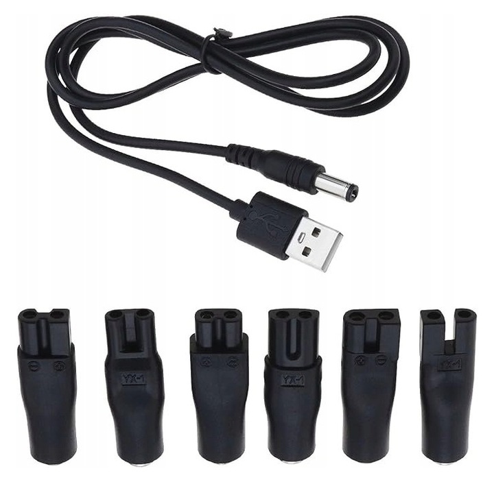 KABEL USB DO ŁADOWANIA ŁADOWARKA GOLARKA ALPHA PHILIPS BRAUN REMINGTON