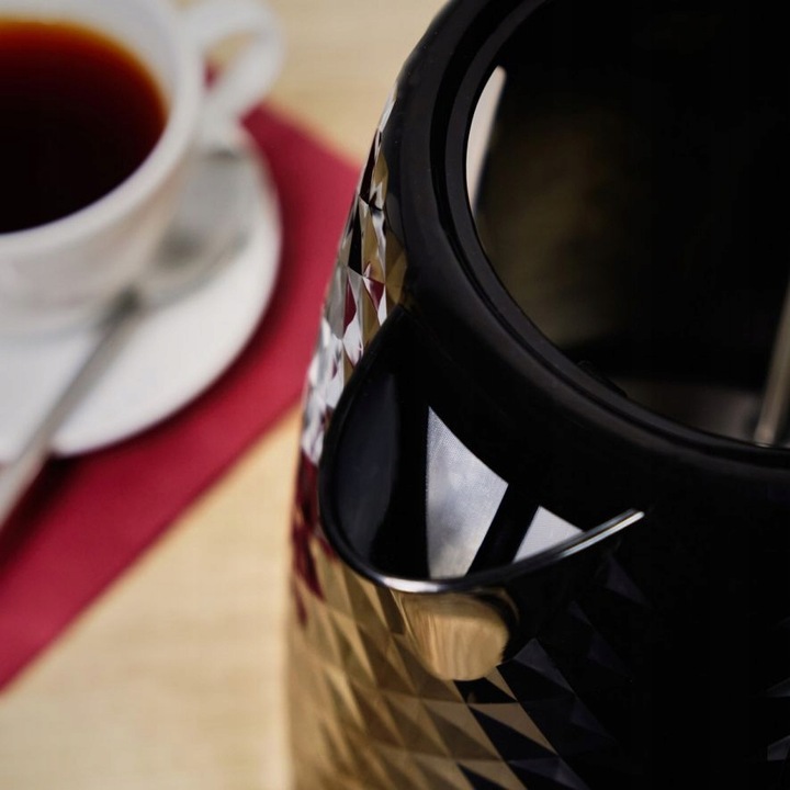 Czajnik elektryczny bezprzewodowy czarny ELDOM C280B 1,7L 2200W cichy