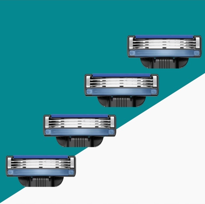 Gillette Mach3 Wkłady Ostrza Wymienne ( 8 sztuk )