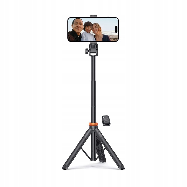 KIJEK SELFIE STICK TRIPOD BLUETOOTH DO TELEFONU / GOPRO + SASZETKA