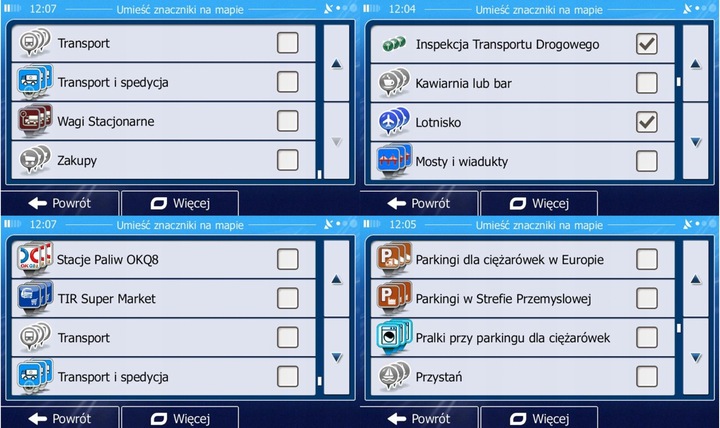 Nawigacja samochodowa GPS dla CIĘŻARÓWEK iGO Primo Truck 7 Cali Ekran