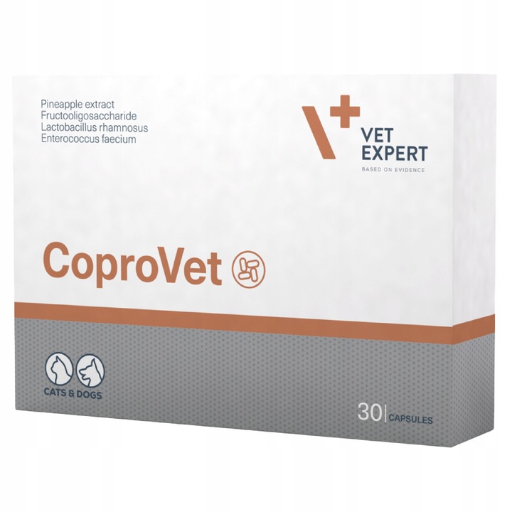 Suplement dla psów i kotów przeciw zjadaniu odchodów Vet Expert Coprovet