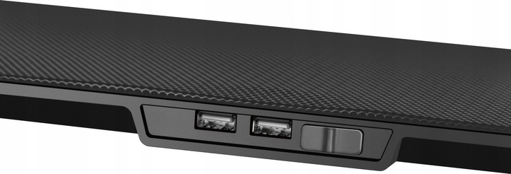 Podstawka Podkładka CHŁODZĄCA POD LAPTOPA 12 - 16'' Metalowa 2xUSB Mocna