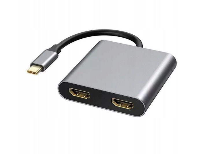 USB C na 2 monitory HDMI, USB3.0 i Power Delivery