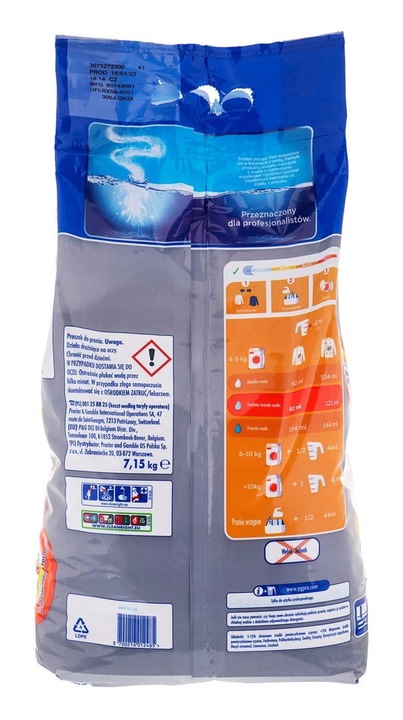 Vizir Profesjonalna formuła Do kolorów Proszek do prania 130 prań 7,15 kg