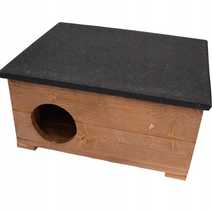 Drewniany Domek Dla Jeża Budka Legowisko Schronienie Dla Małych