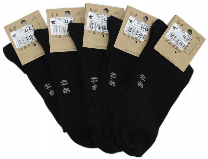 5x SKARPETY BAWEŁNIANE 44-46 TRWAŁE PRODUKT POLSKI
