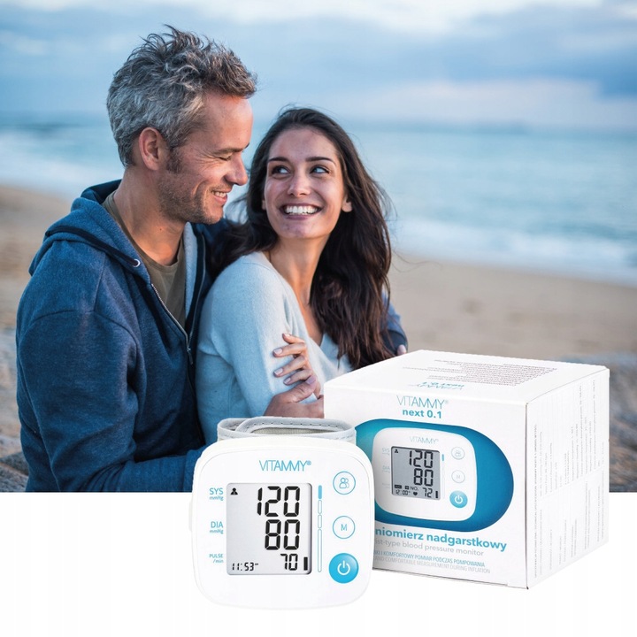 CIŚNIENIOMIERZ NADGARSTKOWY VITAMMY NEXT 0.1 ARYTMIA DUŻY MANKIET