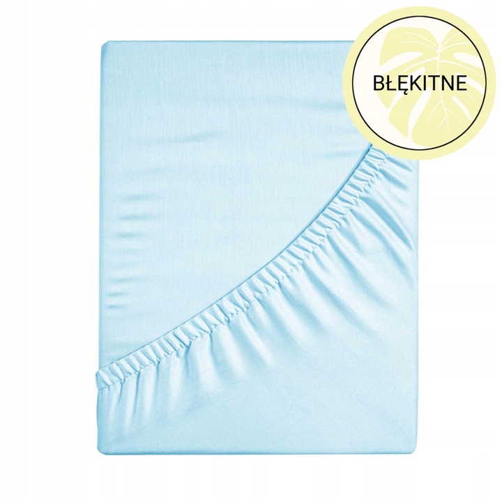 Bawełniane prześcieradło z gumką 180x200 kolory