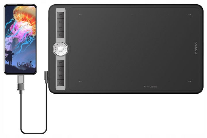 Tablet graficzny BOSTO T1060 PL OPROGRAMOWANIE do komputera PROFESJONALNY