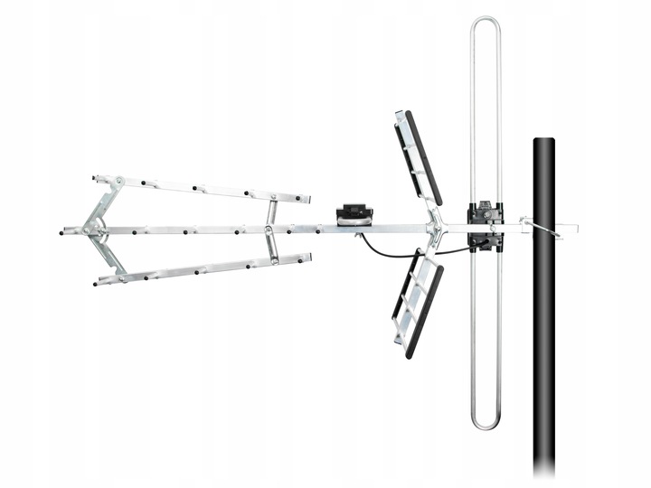 ANTENA KIERUNKOWA TV NAZIEMNEJ COMBO DVB-T2 LTE FULL HD ULTRA HD 4K DVB-T2