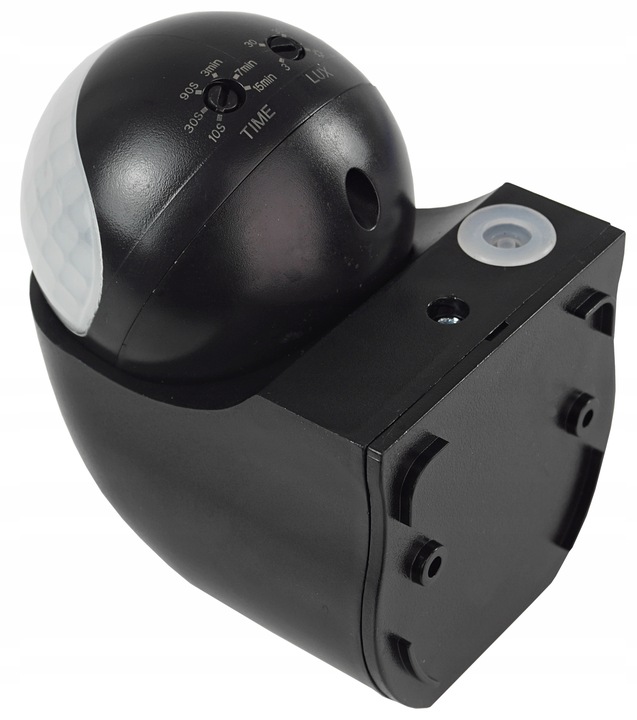 ŚCIENNY CZUJNIK RUCHU ZMIERZCHU PIR ZEWNĘTRZNY LED NATYNKOWY CZUJKA