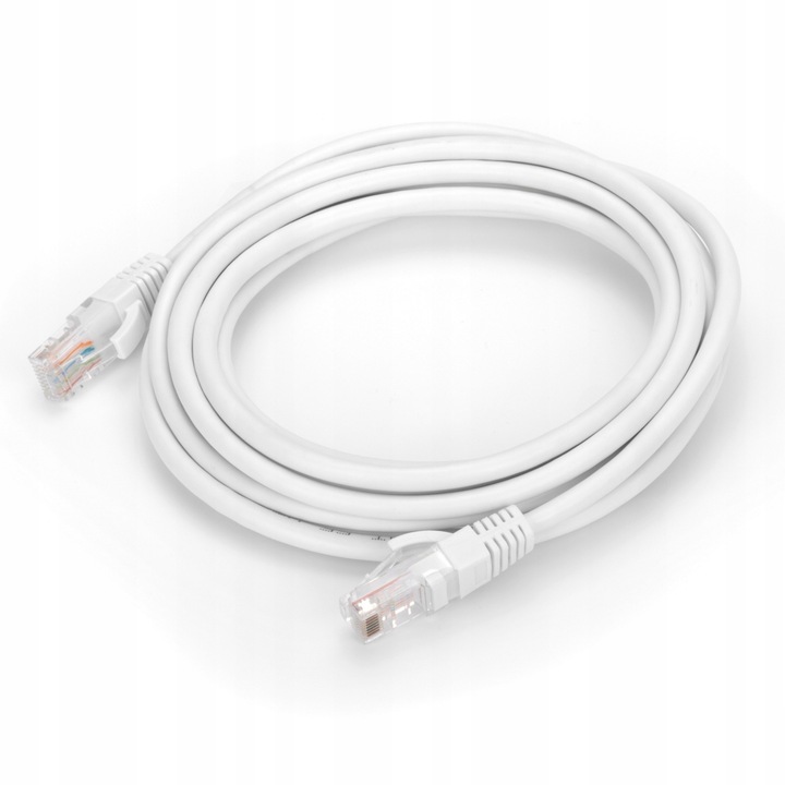 Kabel Sieciowy Lan Cat5e Przewód Ethernet Skrętka Cat 5e UTP KAT 5 RJ45 20m