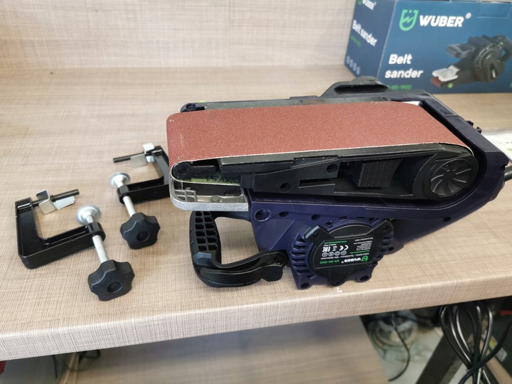 SZLIFIERKA TAŚMOWA CZYSZCZARKA DO DREWNA