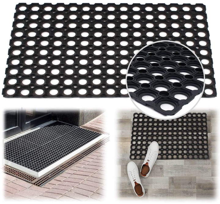 WYCIERACZKA GUMOWA AŻUROWA POD DRZWI ZEWNĘTRZNA WEWNĘTRZNA DO BUTÓW